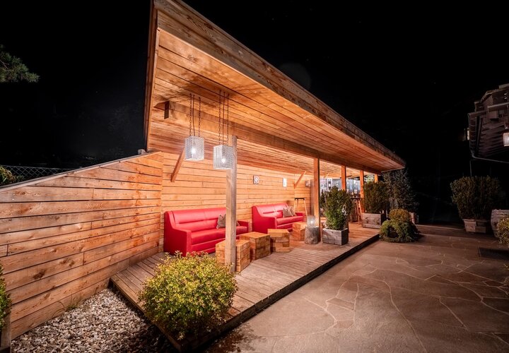 Pizzalounge Terrasse